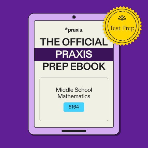 The Official Praxis Prep eBook: Middle School Mathematics image number 0